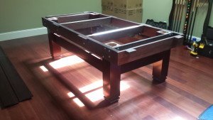 Correctly performing Billiard table installations, St. Louis Missouri